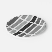 シルバーグレイ ペーパープレート (アングル)