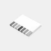 シルバーグレイ ポストイット (アングル)