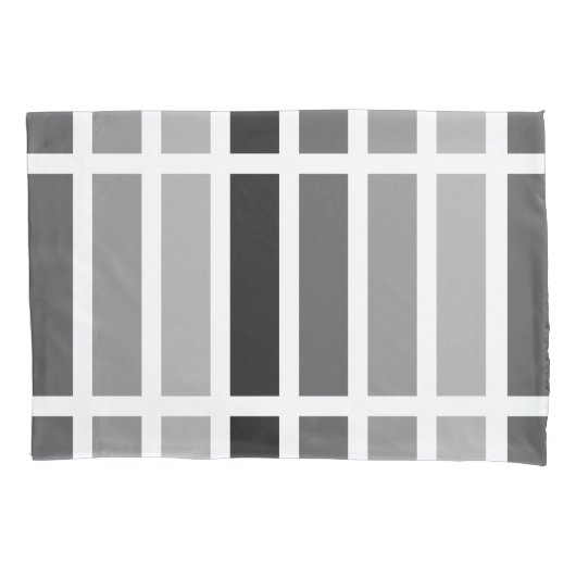 シルバーグレイ 枕カバー (正面)