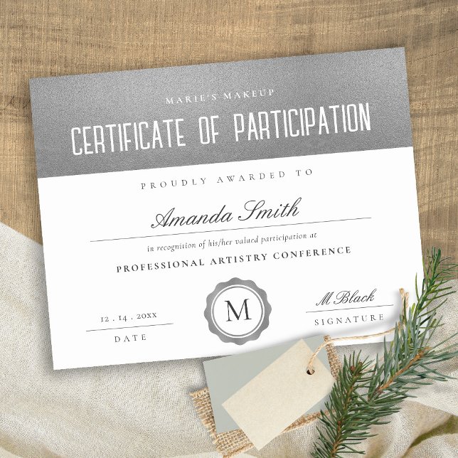 シルバーグレミニマルイ参加証明書 (クリエイターアップロード済み)