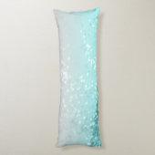 シルバーグレーアクアティール(緑がかった色)海グリッター#1 ボディピロー (裏面 (縦))