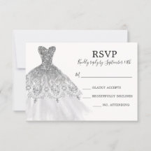 シルバーグレーグリッタースパークルドレスガウンのスクリプト