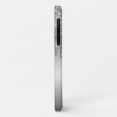シルバーグレーグリッタードリッグラデーションプ Case-Mate iPhoneケース (裏面/左)