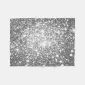 シルバーグレースターズフリースブランケット フリースブランケット (正面(横))