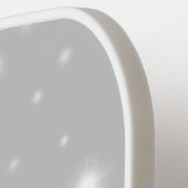 シルバーグレースターライト ピックルボールラケット (左詳細)