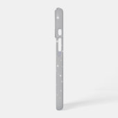 シルバーグレースターライト iPhone 16ケース (左側面)
