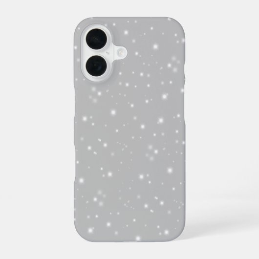 シルバーグレースターライト iPhone 16ケース (裏面)