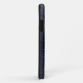 シルバーグレーステンレス金属旋回パターン2 Case-Mate iPhoneケース (裏面/右)
