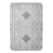 シルバーグレーダイヤモンドバスマット バスマット (正面縦)