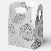 シルバーグレーダマスクのパタ結婚ーン フェイバーボックス (オープン)