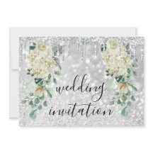 シルバーグレードリップスグリットフローラミントグリーン結婚ズ