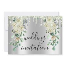 シルバーグレードリップスグレーフローラミントグリーン結婚ズ