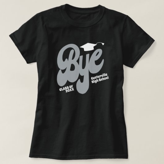 シルバーグレーバイエクセシニアキャップ Tシャツ (デザイン正面)