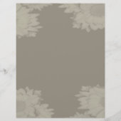 シルバーグレーフラワースクレーブック紙 (裏面)