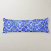 シルバーグレーブルー踊りスクロールのパターン