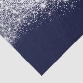シルバーグレーホワイトメタリックグリッターブルーネイビー 薄葉紙 (詳細)