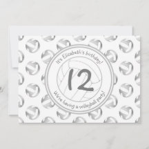 シルバーグレーボールパターン女の子の誕生日