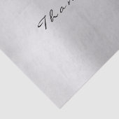 シルバーグレーメタリック赤面グリッターサンキューイベント 薄葉紙 (詳細)