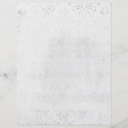 シルバーグレーヴィンテージパターン紙 (正面)