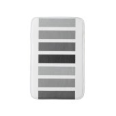 シルバーグレー調 バスマット (正面縦)