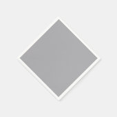 シルバーグレー スタンダードカクテルナプキン (角)