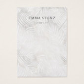 シルバーグレー&ダスティピンクパーム・ネックレスディスプレイ (正面)