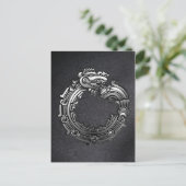 シルバーケツァルコアトル ポストカード (スタンド正面)