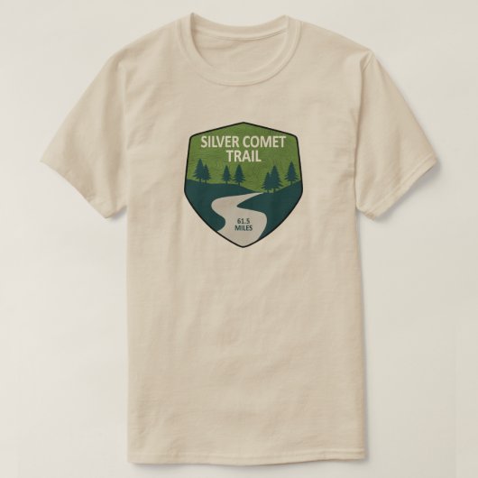 シルバーコメットトレイル ジョージア州 Tシャツ (デザイン正面)