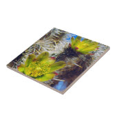 シルバーコラカクタスワイルドフラワーズ タイル (側面)