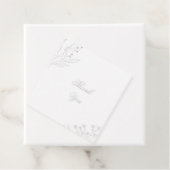 シルバーコーナーフローラボホ結婚ズ フェイバータグ (インサイチュ)