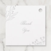 シルバーコーナーフローラボホ結婚ズ フェイバータグ (裏面)