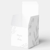 シルバーコーナーフローラボホ結婚ズ フェイバーボックス (オープン)