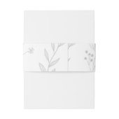 シルバーコーナーフローラボホ結婚ズ 招待状ベリーバンド (裏面例)