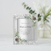 シルバーコーングリーンクリスマスパーティの招待状 (スタンド正面)