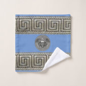 シルバーゴルゴン – メドゥーサゲスト/ギフト バスタオルセット (ウォッシュタオル)