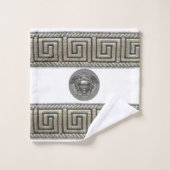 シルバーゴルゴン – メドゥーサゲスト/ギフト バスタオルセット (ウォッシュタオル)