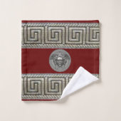 シルバーゴルゴン – メドゥーサゲスト/ギフト バスタオルセット (ウォッシュタオル)