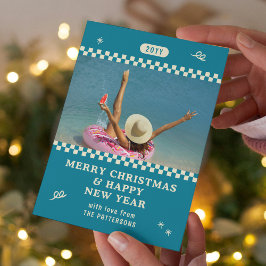 シルバーゴールドのオーナメントを使った企業のクリスマスパーティー シーズンカード