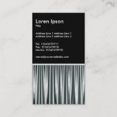 シルバーサテンリプルII 名刺 (裏面)