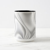 シルバーサテン ツートーンマグカップ (中央)