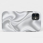 シルバーサテン Case-Mate iPhoneケース (裏面(横))