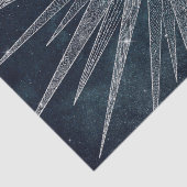 シルバーサンエレガントムーンドゥードルマンダラブルーデザイン 薄葉紙 (詳細)