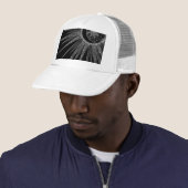 シルバーサンエレガントムーンマンダラブラックデザイン キャップ (インサイチュ)