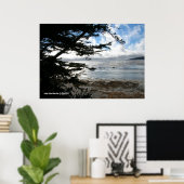 シルバーサンセットアットカーメル ポスター (ホームオフィス)