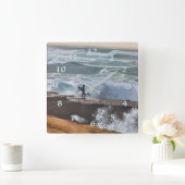 シルバーサーファーのプラグイン2 スクエア壁時計 (ホーム)