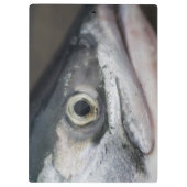 シルバーサーモン顔 クリップボード (裏面)