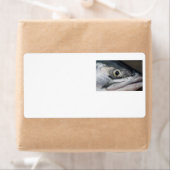 シルバーサーモン顔 ラベル (インサイチュ)