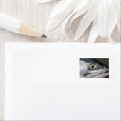 シルバーサーモン顔 ラベル (インサイチュ)