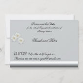 シルバーザデイト招待状 セーブザデート (裏面)