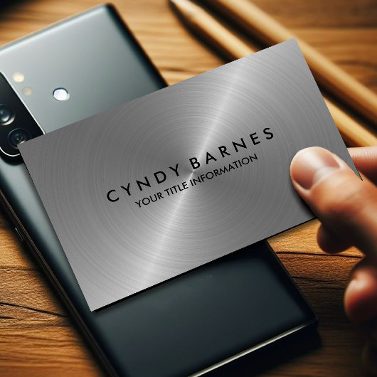 シルバーシェンビジネスカード 名刺